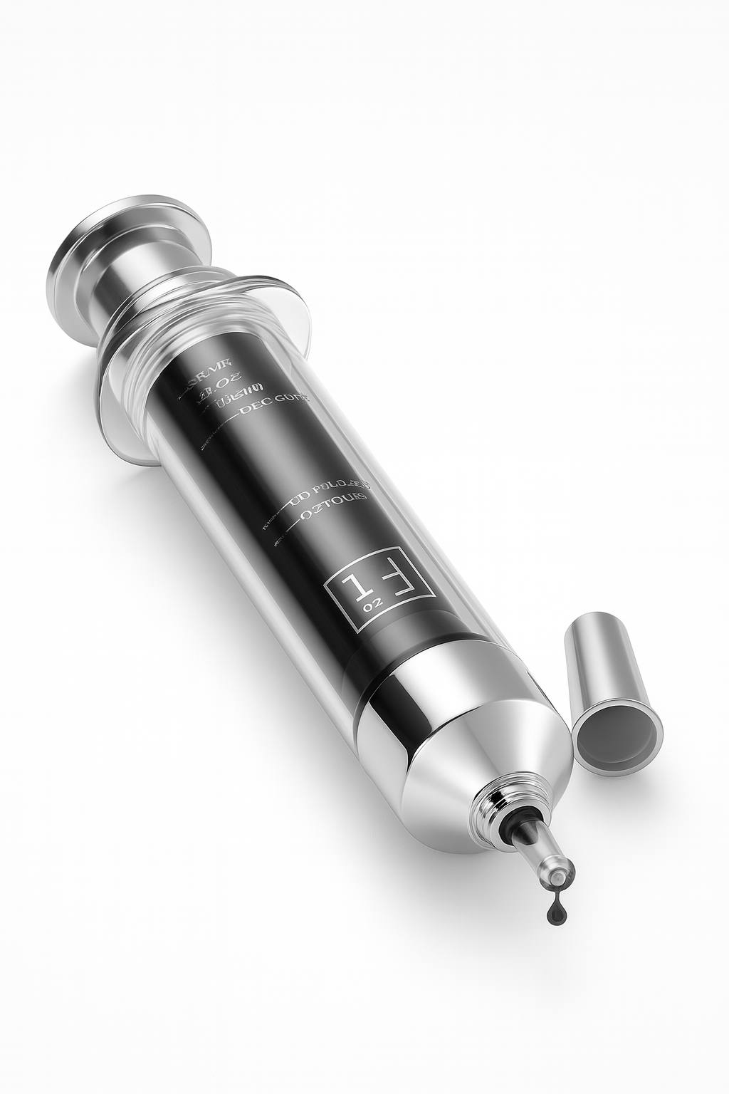 High-quality product image of Pt78 Platinum Anti-Wrinkle Eye Cream Serum with luxury black packaging, advanced anti-aging under-eye treatment for fine lines, wrinkles, puffiness, and dark circles.