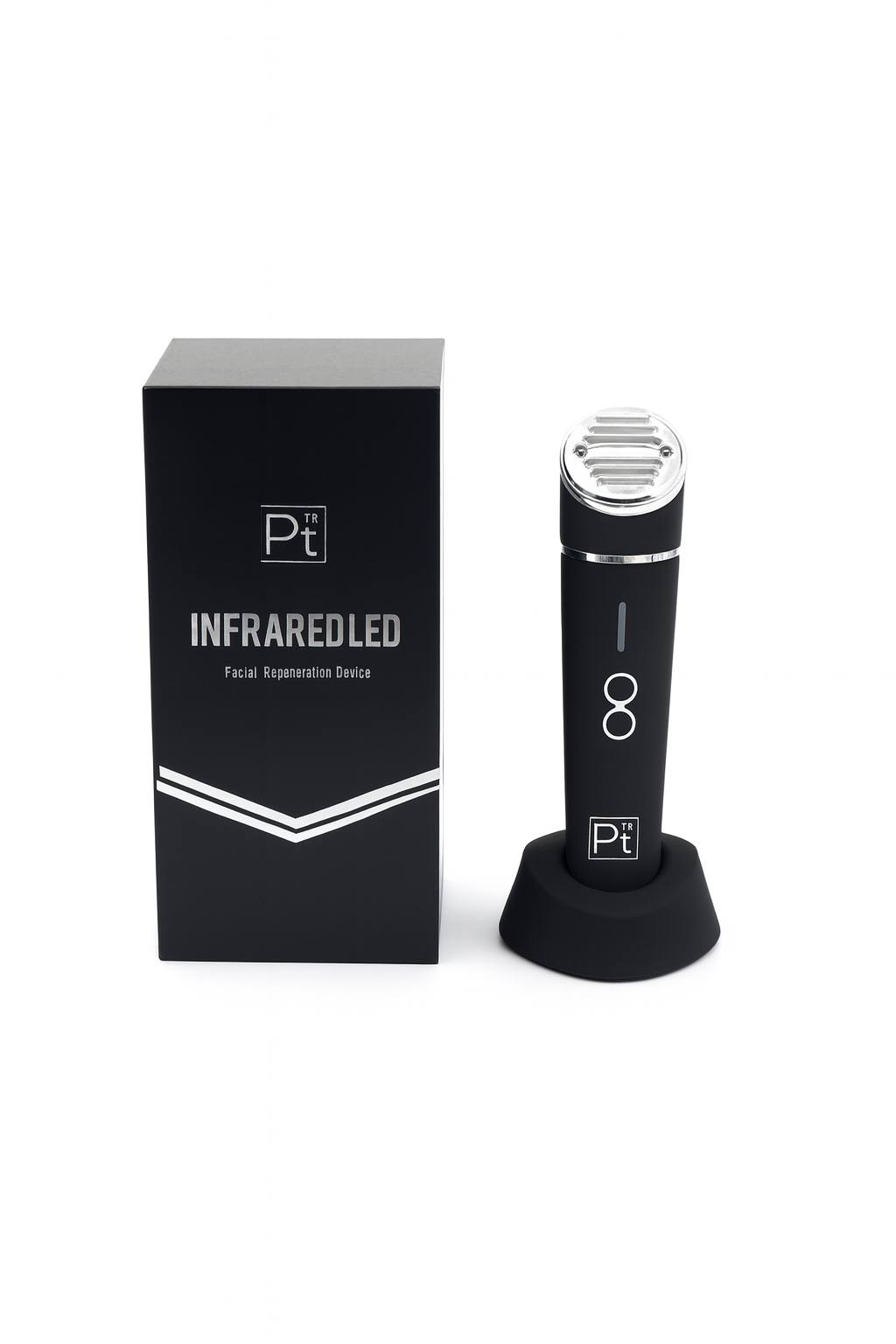 Pt Infrared LED Facial Rejuvenation Device on white background – premium anti-aging LED skincare tool for tightening, lifting, and facial rejuvenation.
