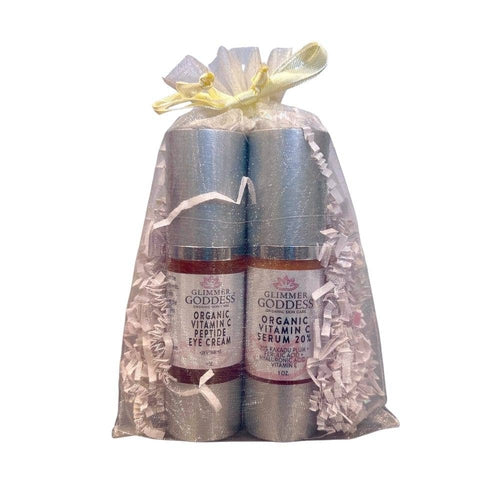 Organic Vitamin C Serum 20% – Skin Glow Formula (1 oz)