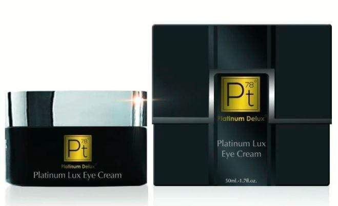 Platinum Lux Eye Cream with box — firming anti-aging treatment