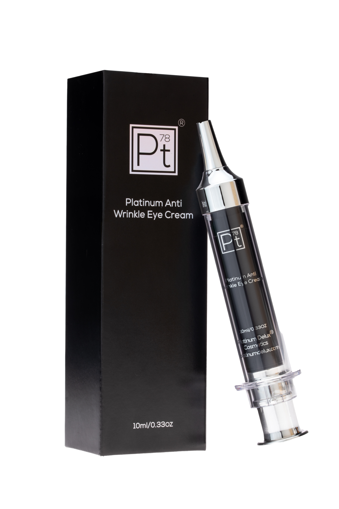 Platinum Deluxe Face Lift Syringe with black box, instant tightening serum